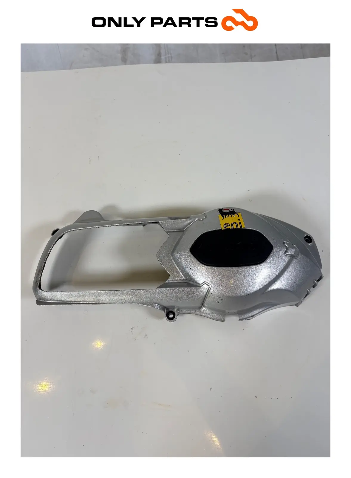 Plastikowa osłona pokrywy przekładni wariatora Piaggio MP3 Yourban 300 2013 Piaggio Mp3 Yourban 300cc 2013 Bianco używana — prawdziwe zdjęcie 11
