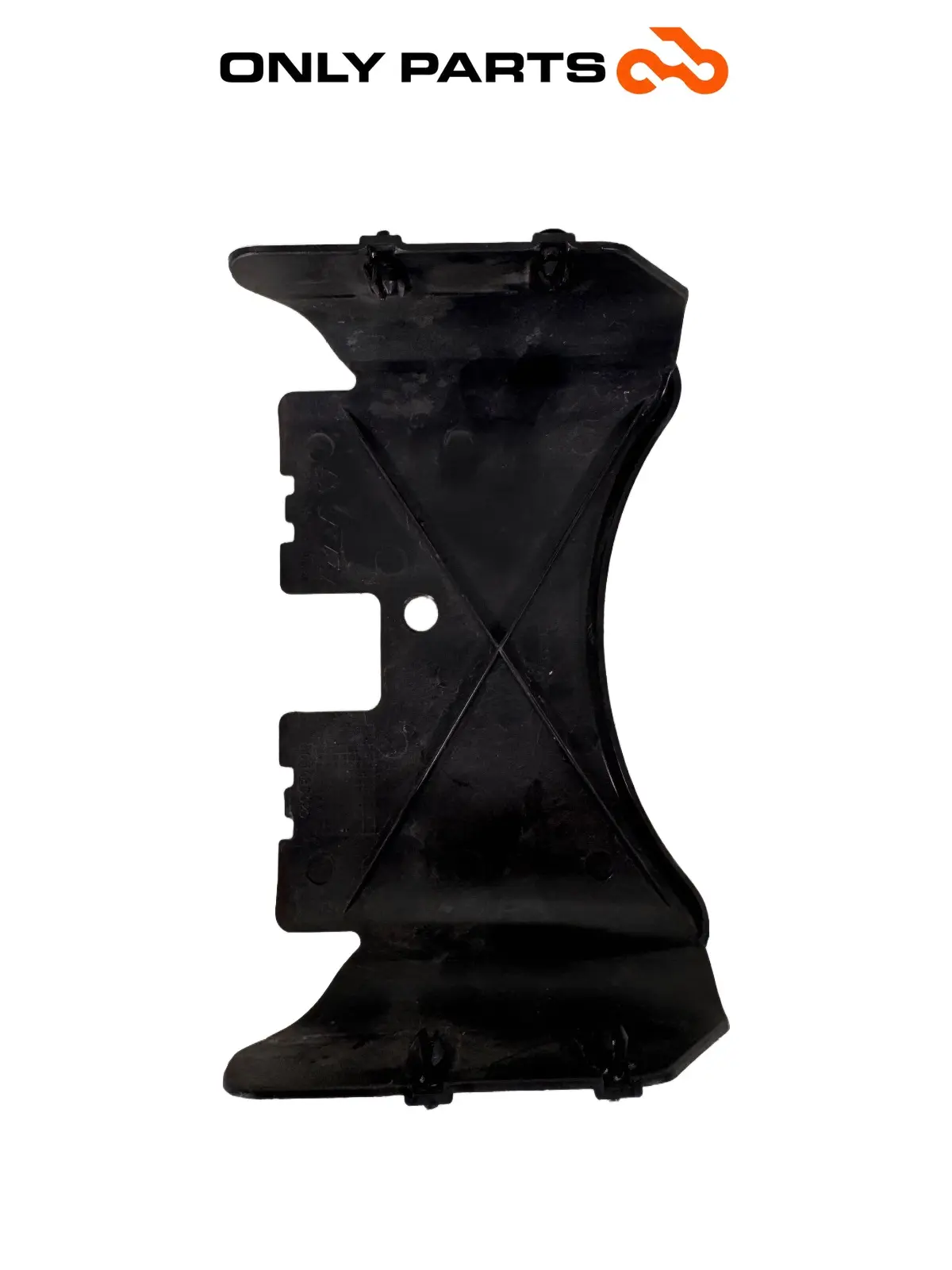 Gebrauchte Cover / coperchio cablaggio elettrico KTM Super Duke 990cc 2006 Nero/Arancione — echtes Foto 3