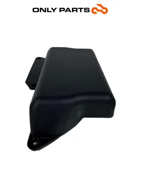 Gebrauchte Cover copri batteria Piaggio Beverly Police 300cc 2018 Nero — echtes Foto 2