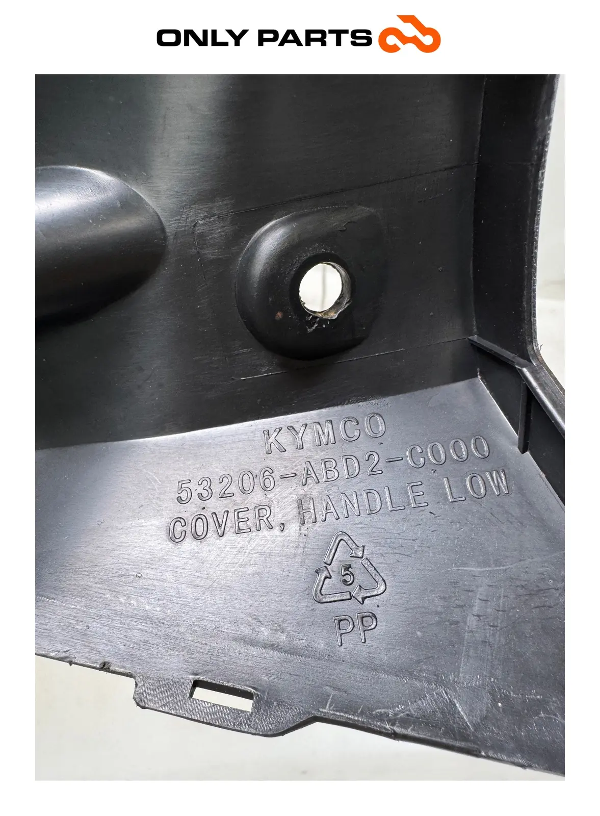 Gebrauchte Cover coprimanubrio inferiore Kymco X-Town 300cc 2016 Nero — echtes Foto 12