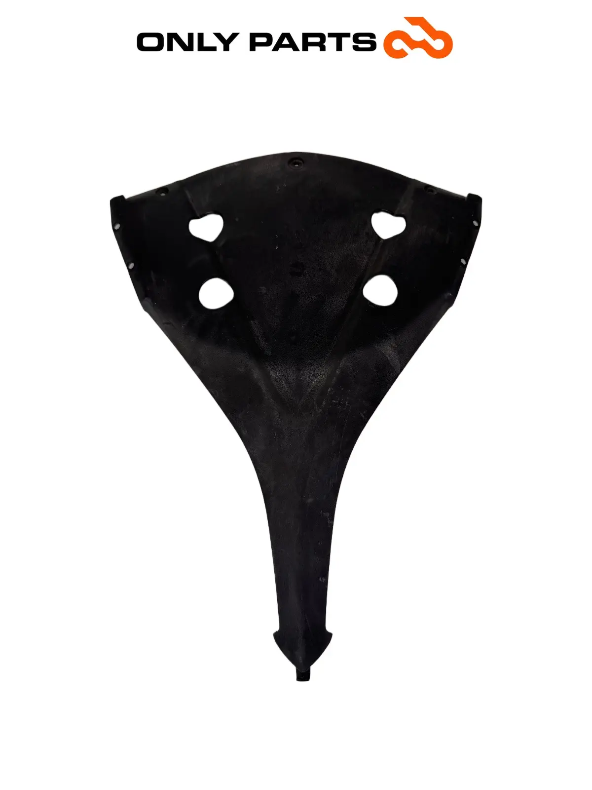 Gebrauchte Cover cruscotto anteriore Quadro 350 S 2013 Nero — echtes Foto 2