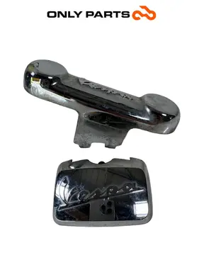 VILLABURKOLAT KRÓM LEMEZZEL PIAGGIO VESPA LX 125 2011 Piaggio Vespa Lx 125cc 2011 Nero használt — valódi fotó 1
