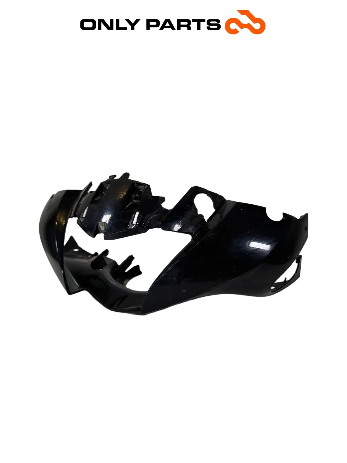 Gebrauchte Cover manubrio anteriore Honda SH 150cc 2017 Nero — echtes Foto 1