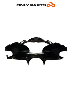 Gebrauchte Cover manubrio anteriore Honda SH 150cc 2017 Nero — echtes Foto 4