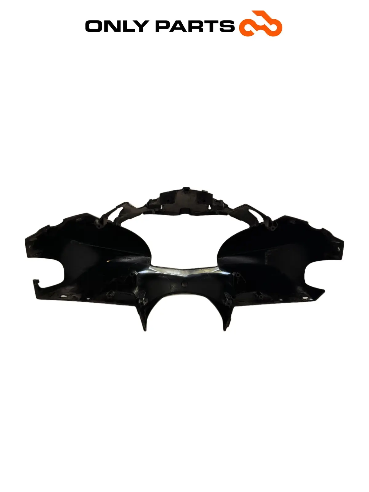 Gebrauchte Cover manubrio anteriore Honda SH 150cc 2017 Nero — echtes Foto 4