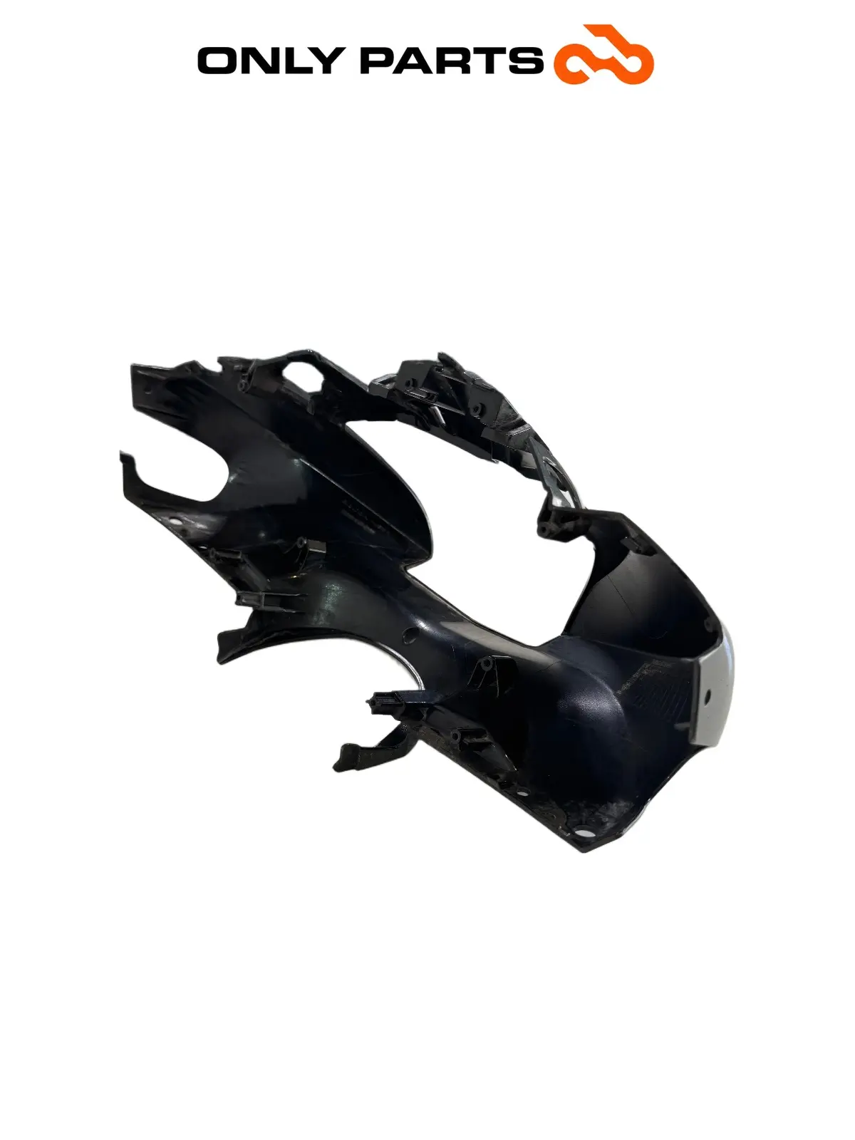 Gebrauchte Cover manubrio anteriore Honda SH 150cc 2017 Nero — echtes Foto 5