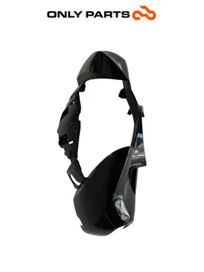 Gebrauchte Cover manubrio anteriore Honda SH 150cc 2017 Nero — echtes Foto 6
