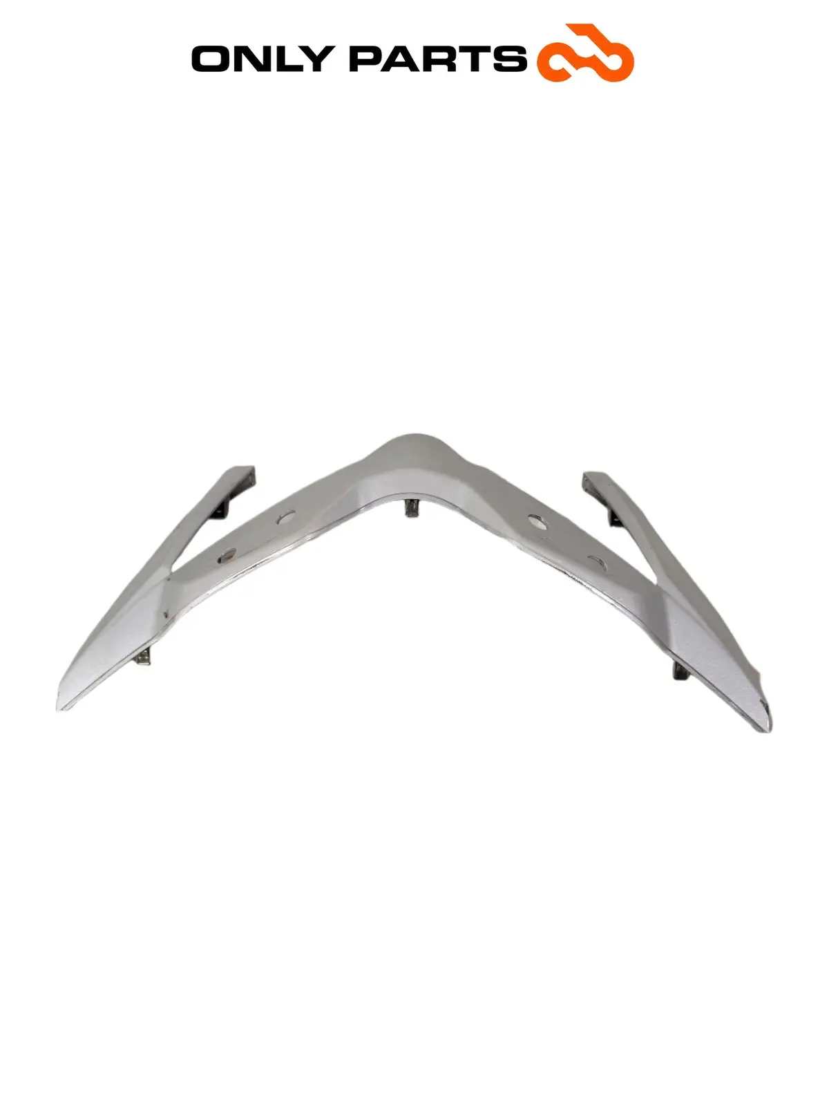 Gebrauchte Cover manubrio faro anteriore Piaggio Mp3 Yourban 300cc 2013 Bianco — echtes Foto 3