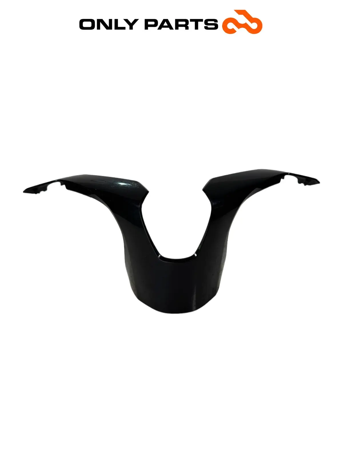 Gebrauchte Cover manubrio inferiore Honda SH 150cc 2017 Nero — echtes Foto 1