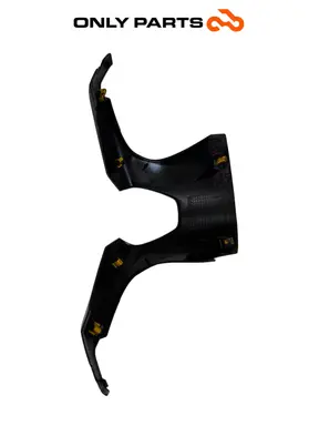Gebrauchte Cover manubrio inferiore Honda SH 150cc 2017 Nero — echtes Foto 8