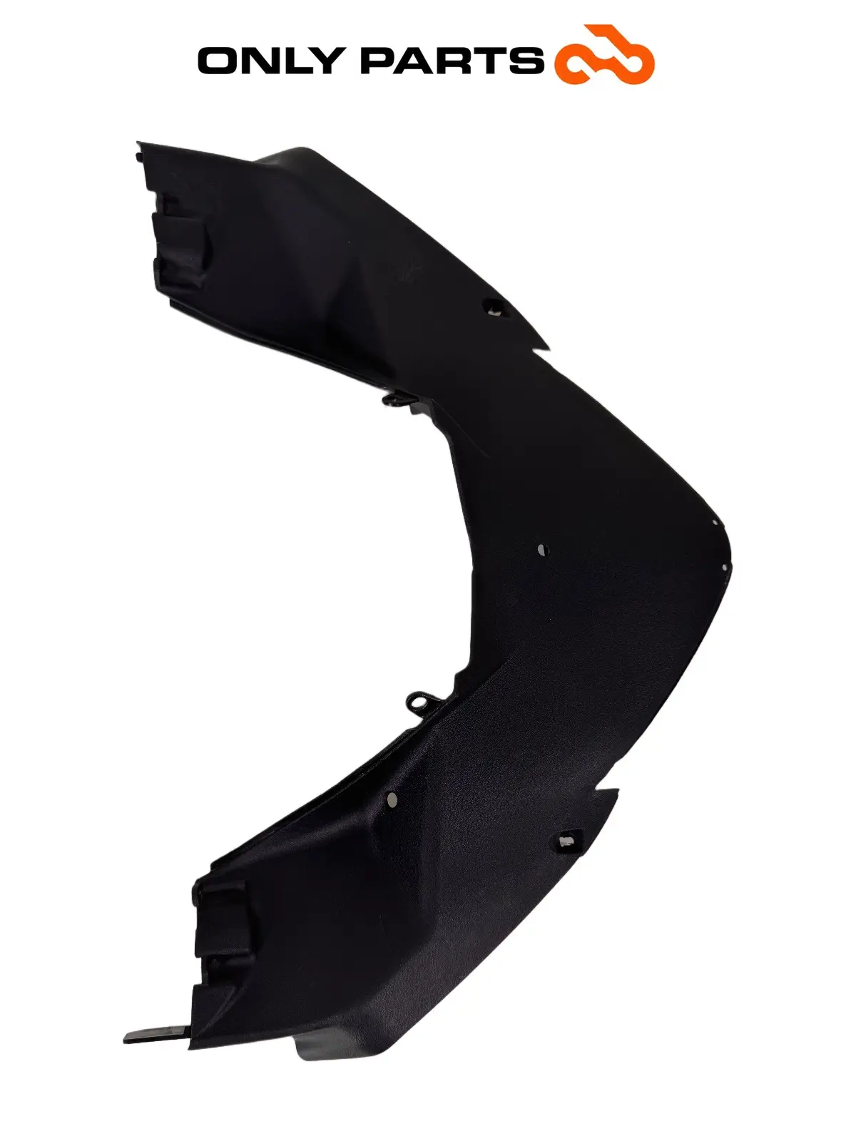 Gebrauchte Cover manubrio inferiore Piaggio Mp3 Yourban 300cc 2013 Bianco — echtes Foto 2