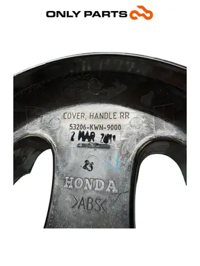 Cover manubrio posteriore Honda PCX 125cc 2011 Grigio usato — foto reale 8