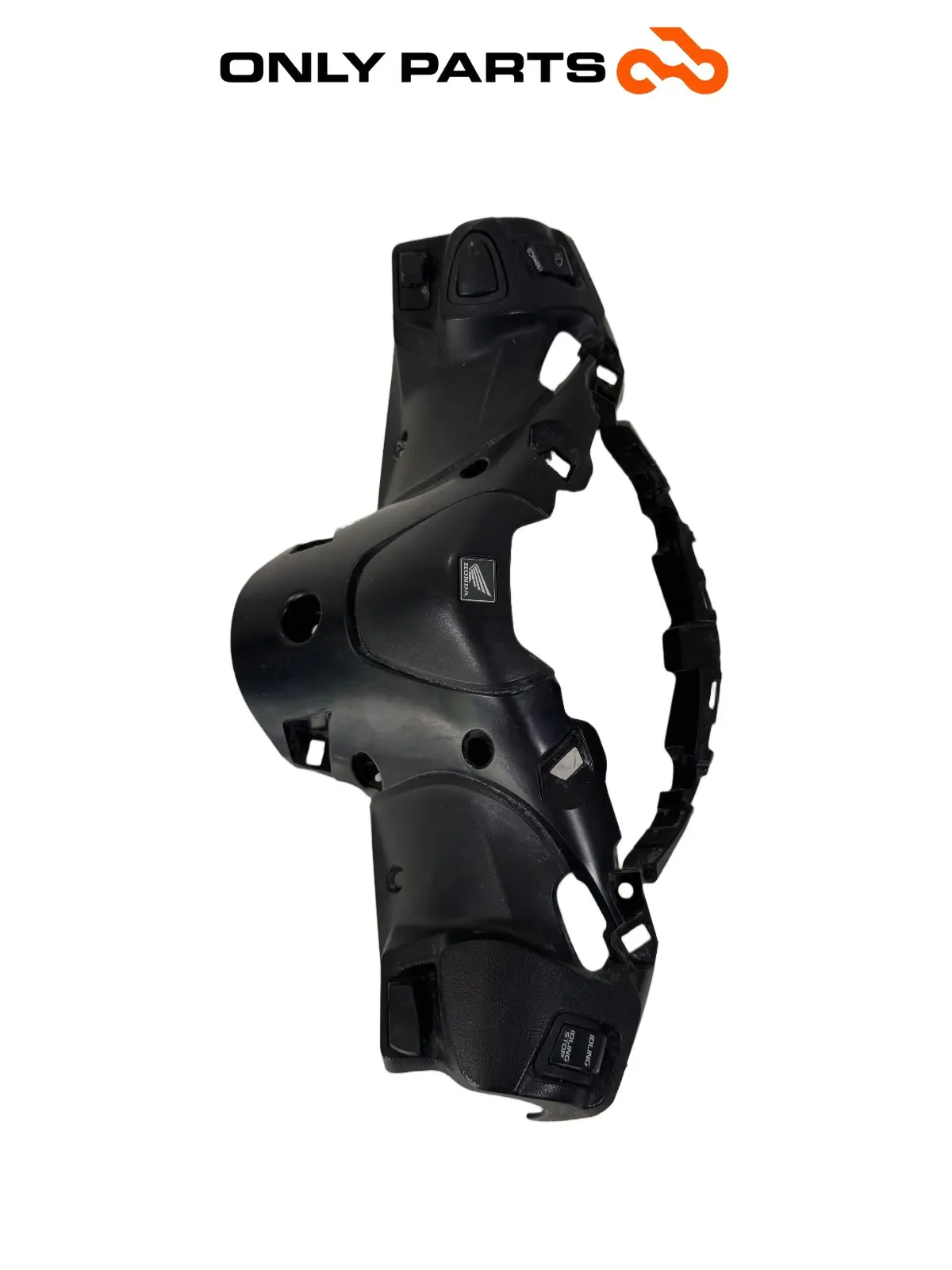 Cover manubrio posteriore Honda SH 150cc 2017 Nero de segunda mano — foto real 3