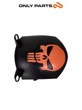 Gebrauchte Cover paraspruzzi posteriore KTM Super Duke 990cc 2006 Nero/Arancione — echtes Foto 2
