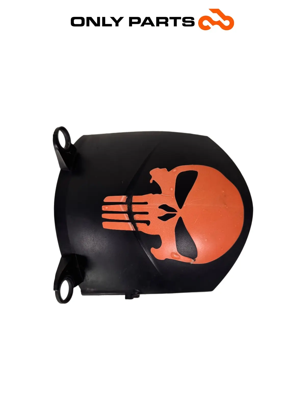 Gebrauchte Cover paraspruzzi posteriore KTM Super Duke 990cc 2006 Nero/Arancione — echtes Foto 2