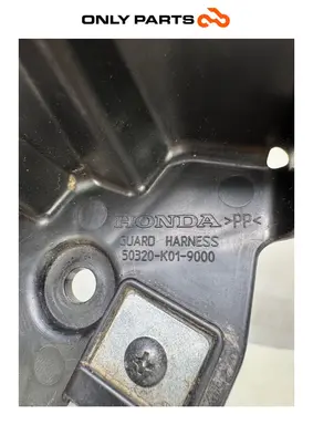 Gebrauchte Cover protezione cablaggio Honda SH 150cc 2017 Nero — echtes Foto 9