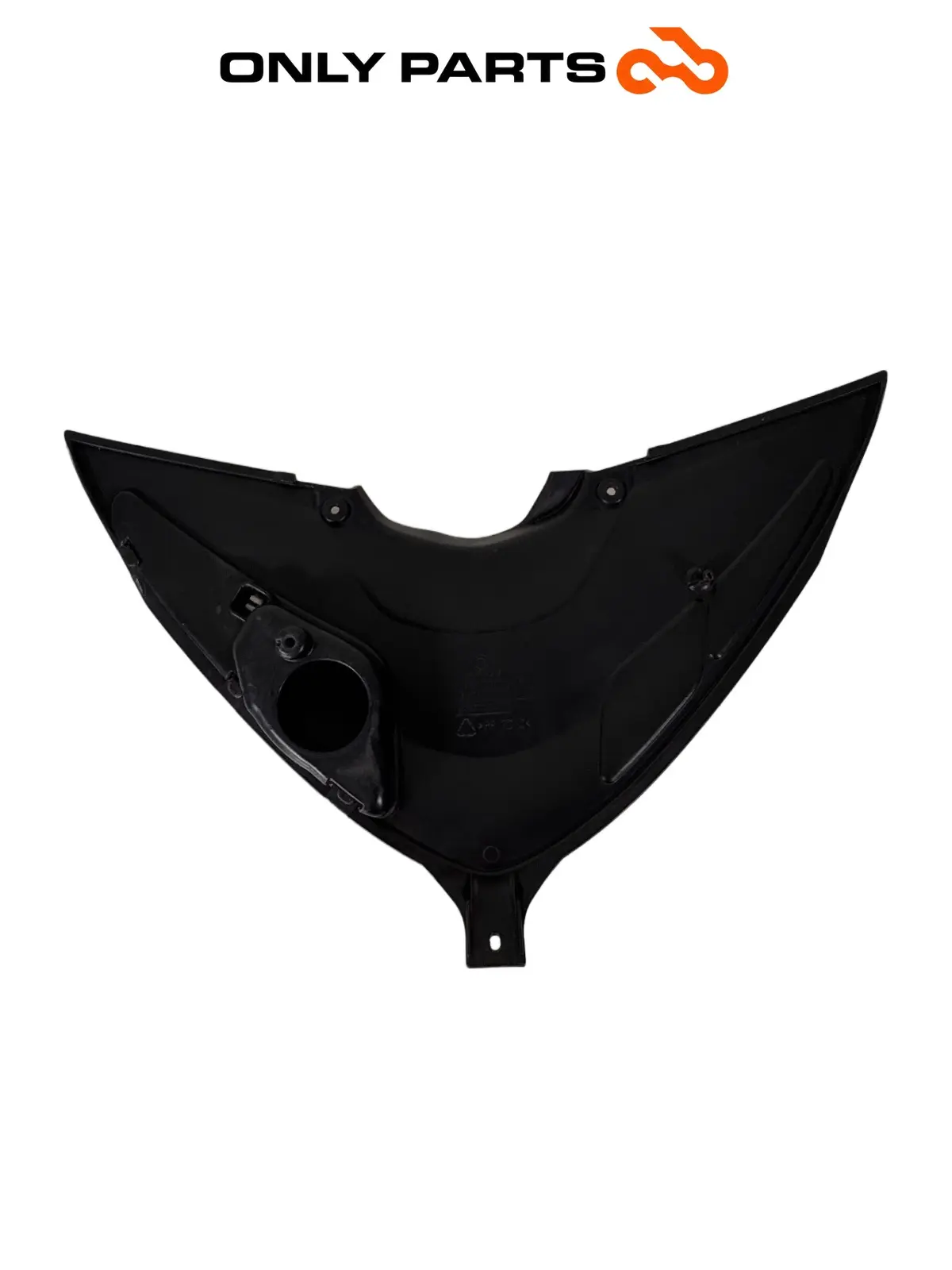 Gebrauchte Cover scudo superiore anteriore Piaggio Mp3 Yourban 300cc 2013 Bianco — echtes Foto 4