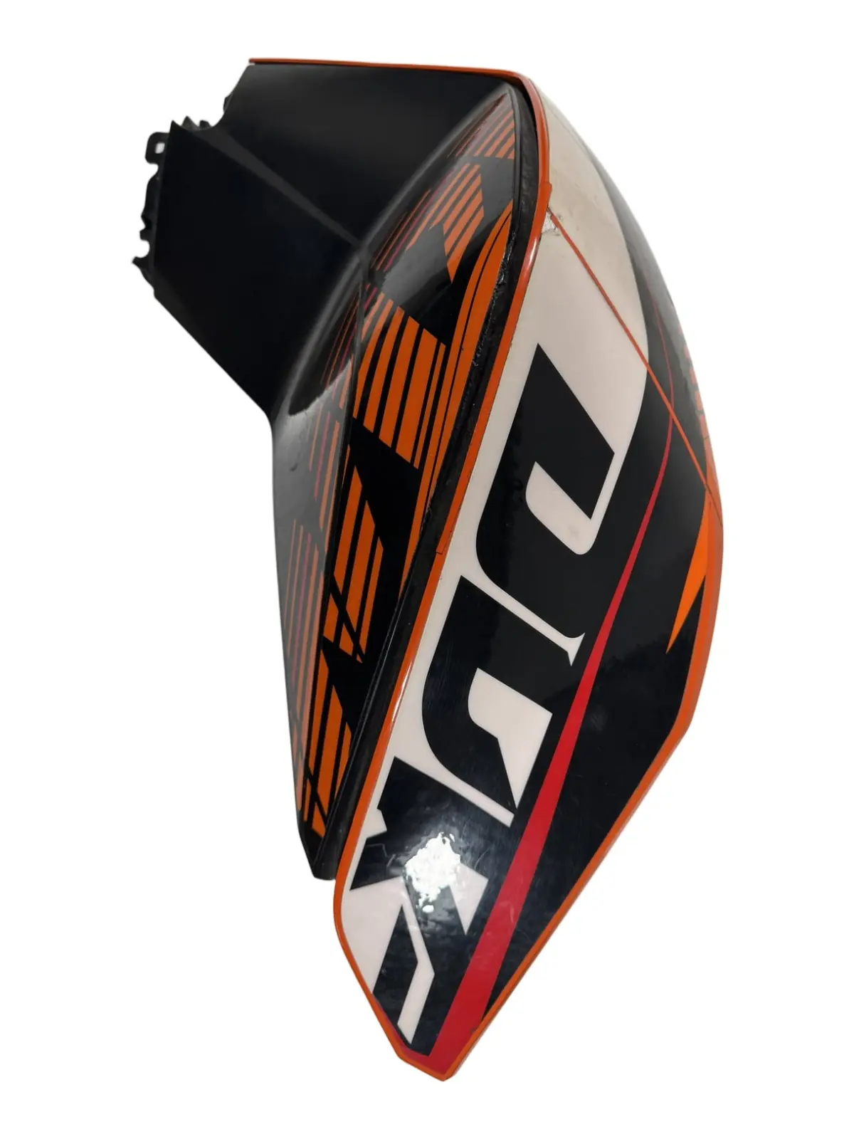 Gebrauchte Cover serbatoio KTM Duke 200cc 2012 Arancione — echtes Foto 8