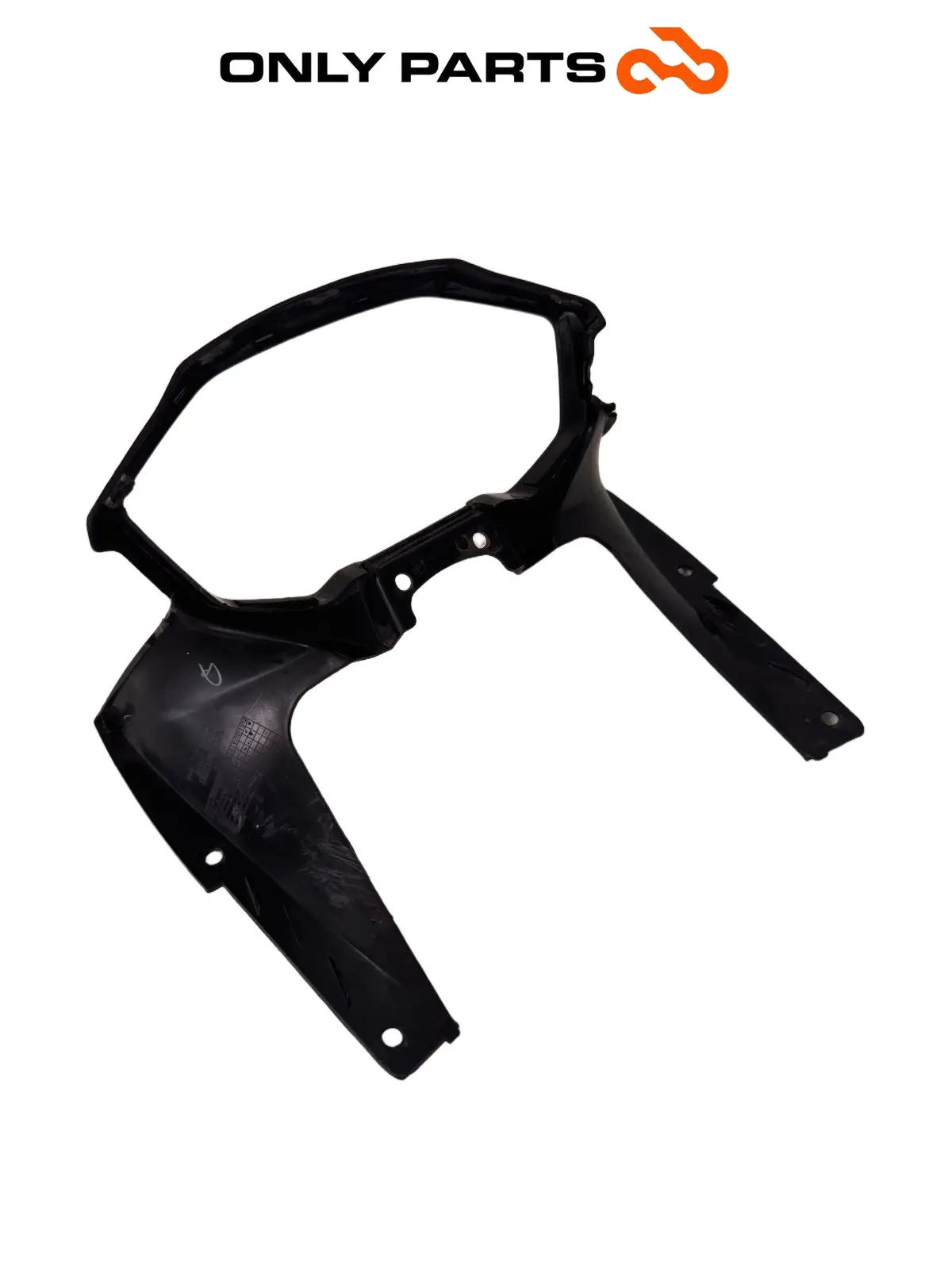 Gebrauchte Cover strumentazione / cruscotto Honda CB 500 F 500cc 2014 Nero — echtes Foto 7