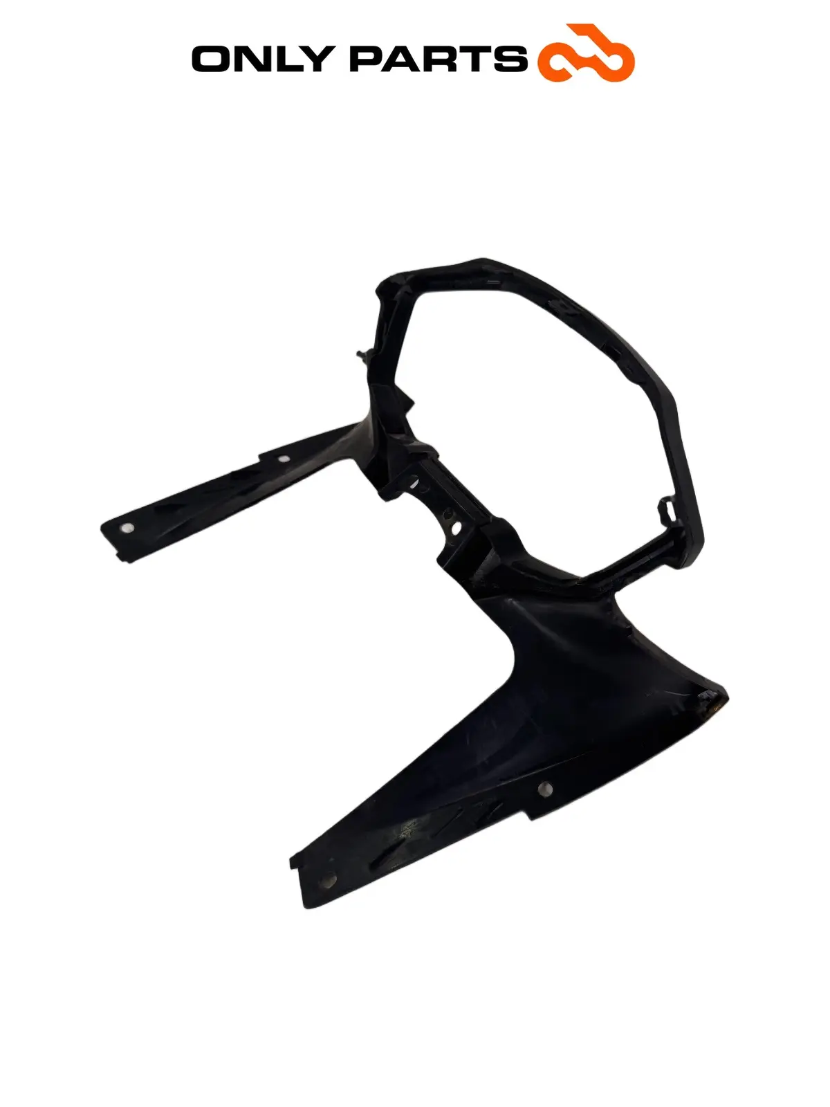 Gebrauchte Cover strumentazione / cruscotto Honda CB 500 F 500cc 2014 Nero — echtes Foto 8