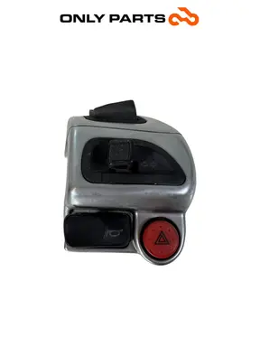 Levý přepínač světel Piaggio MP3 250 2009 Piaggio MP3 250cc 2009 Grigio použitý — skutečná fotka 2