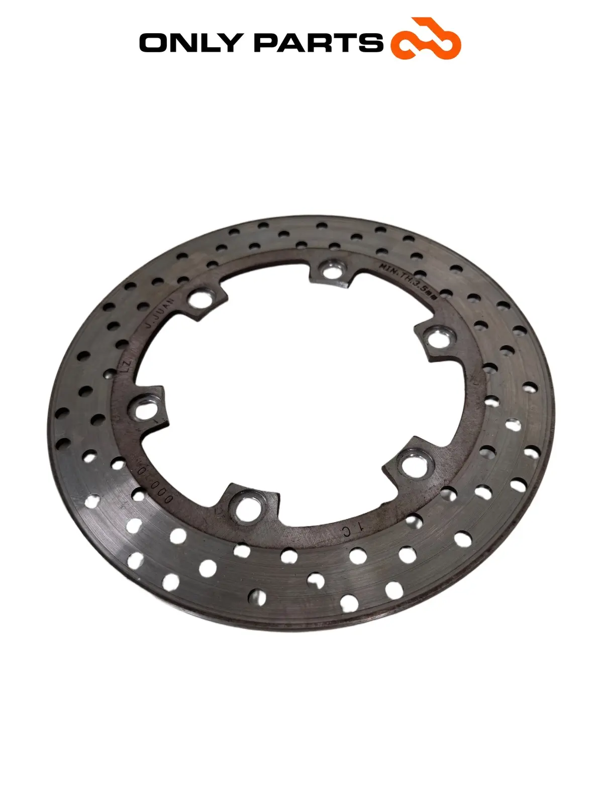 Disco freno anteriore DX Quadro 350 S 2013 Nero usato — foto reale 3
