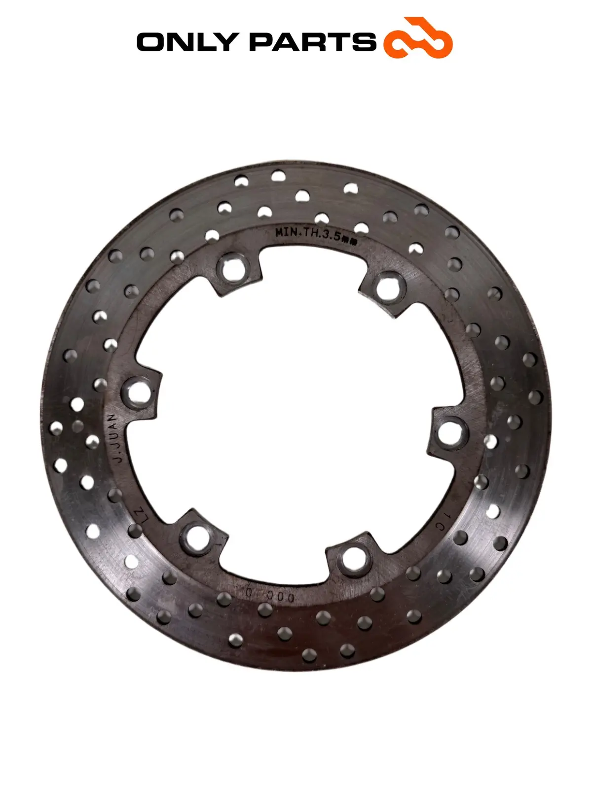 Disco freno anteriore DX Quadro 350 S 2013 Nero usato — foto reale 4
