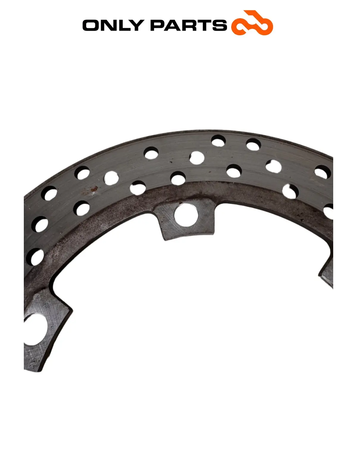 Disco freno anteriore DX Quadro 350 S 2013 Nero usato — foto reale 6