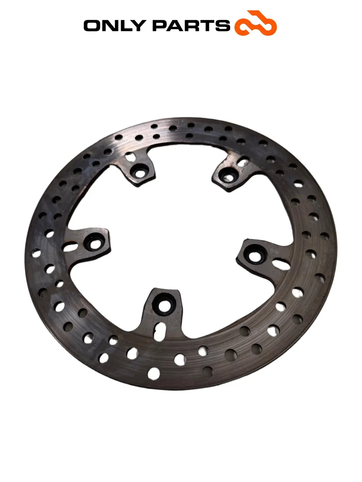 Gebrauchte Disco freno posteriore KTM Super Duke 990cc 2006 Nero/Arancione — echtes Foto 5