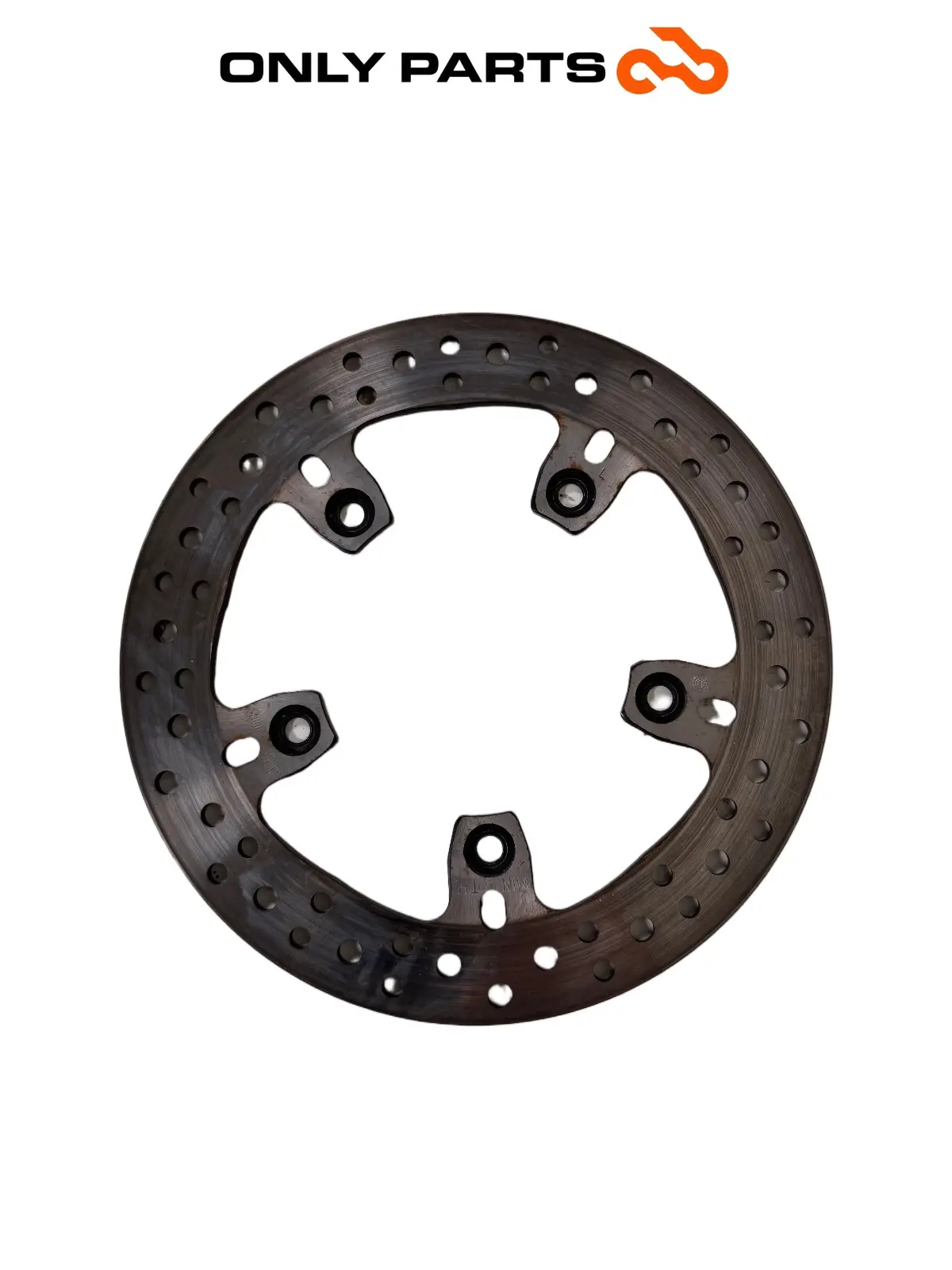 Gebrauchte Disco freno posteriore KTM Super Duke 990cc 2006 Nero/Arancione — echtes Foto 6