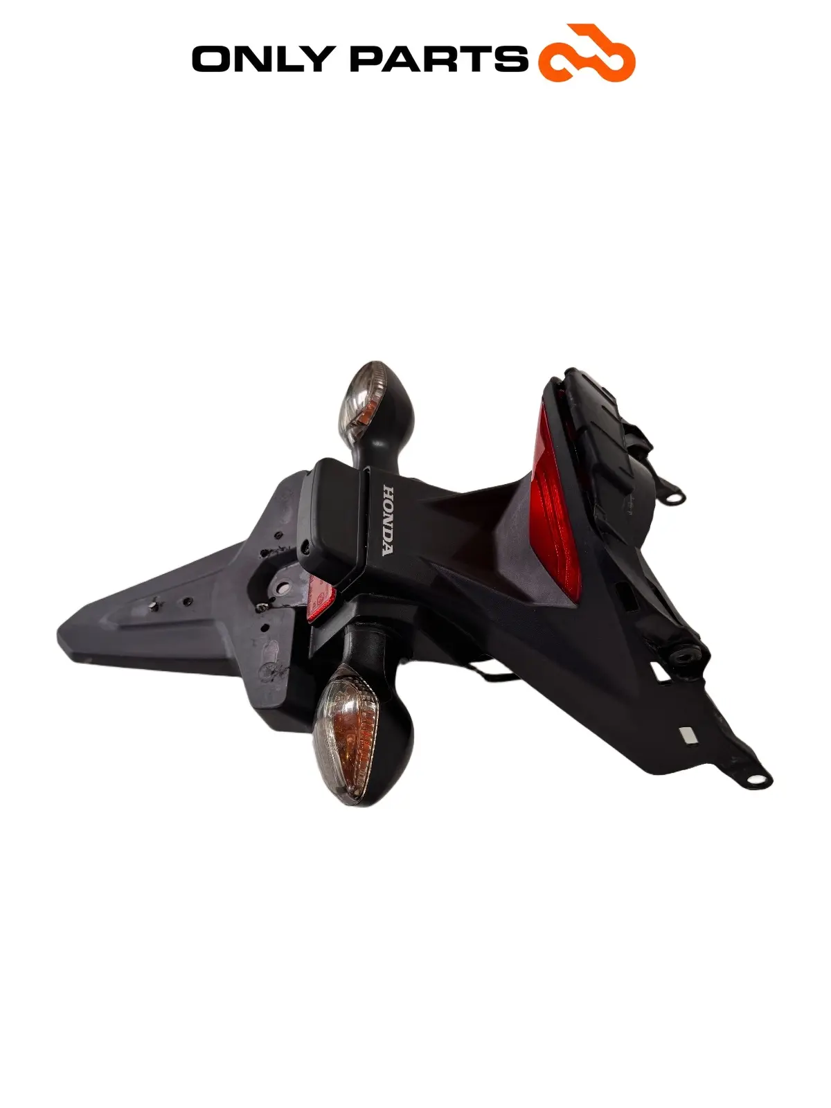 Gebrauchte Fanale posteriore + portatarga Honda CB 500 F 500cc 2014 Nero — echtes Foto 2
