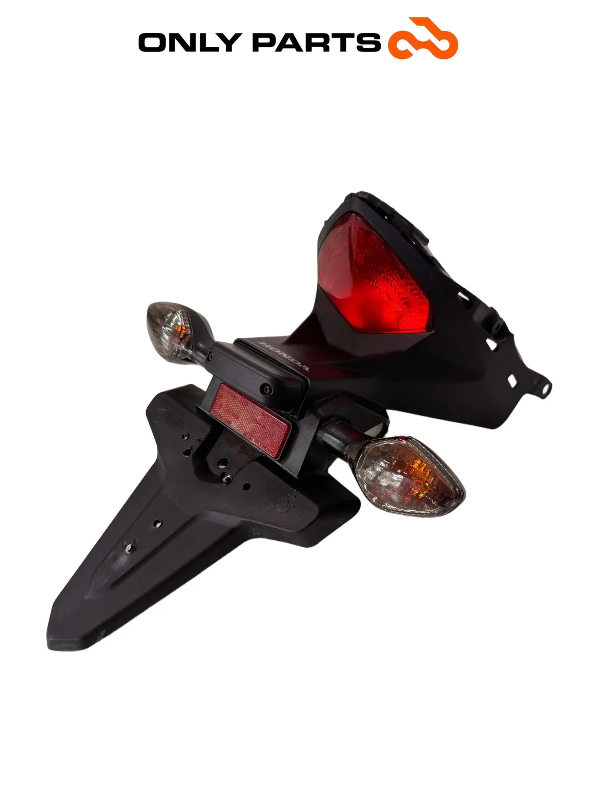 Gebrauchte Fanale posteriore + portatarga Honda CB 500 F 500cc 2014 Nero — echtes Foto 5