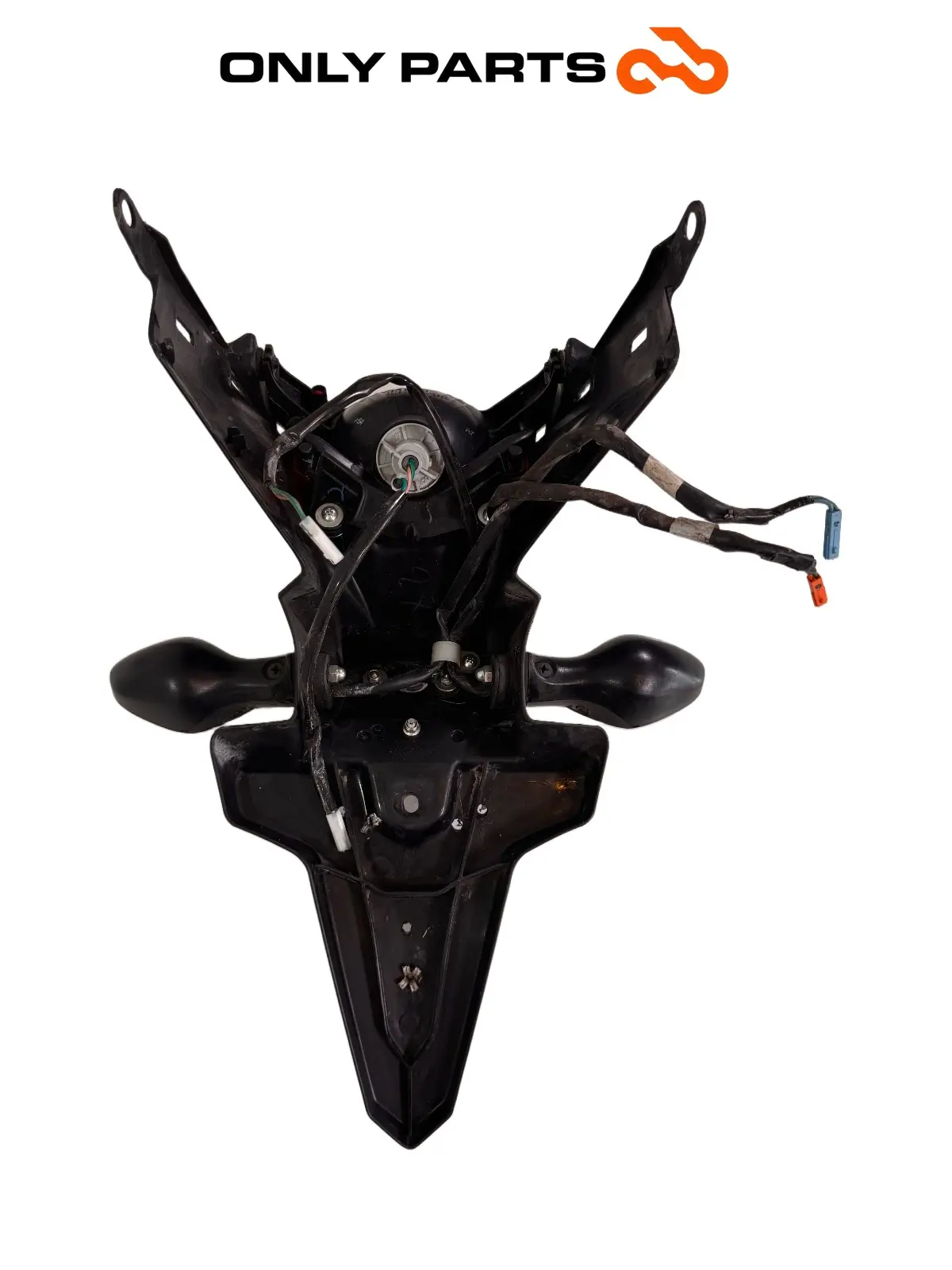 Gebrauchte Fanale posteriore + portatarga Honda CB 500 F 500cc 2014 Nero — echtes Foto 6