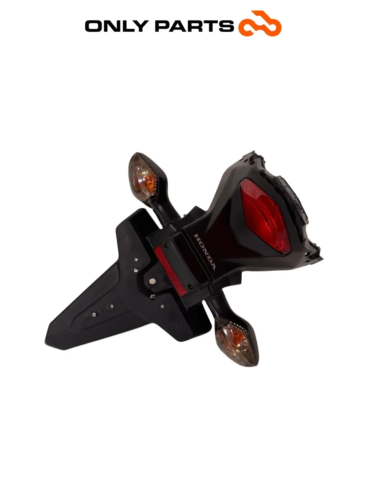 Gebrauchte Fanale posteriore + portatarga Honda CB 500 F 500cc 2014 Nero — echtes Foto 7