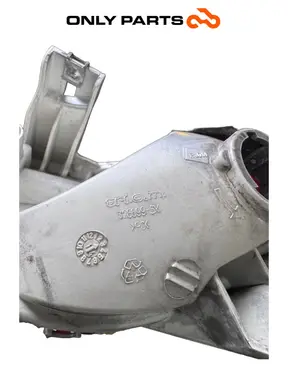 Gebrauchte Fanale posteriore SX Yamaha X-max 125cc 2014 Grigio opaco — echtes Foto 9