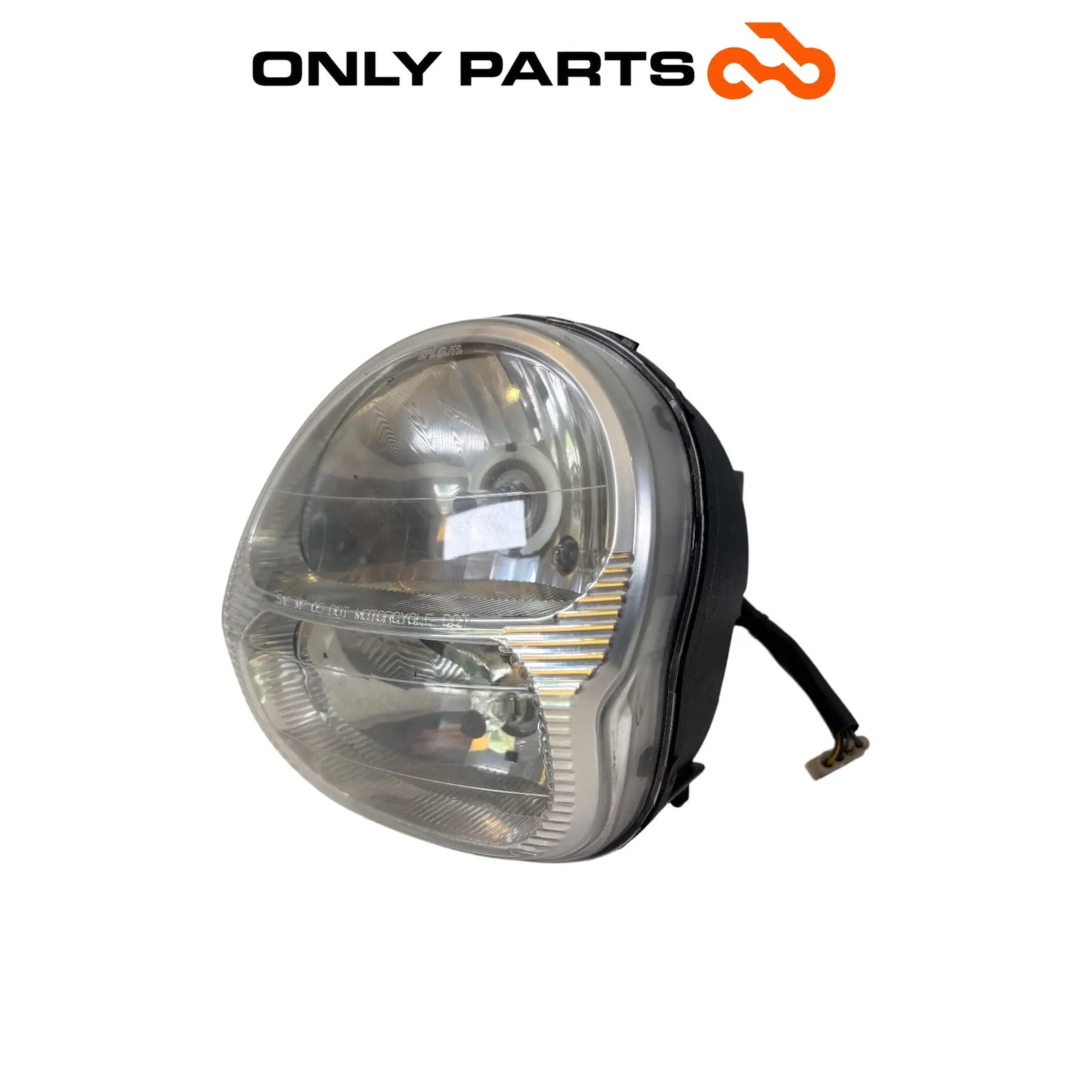 Used Genuine headlight Aprilia Scarabeo 300 2010 Aprilia Scarabeo 300cc 2010 Bianco — real photo 4