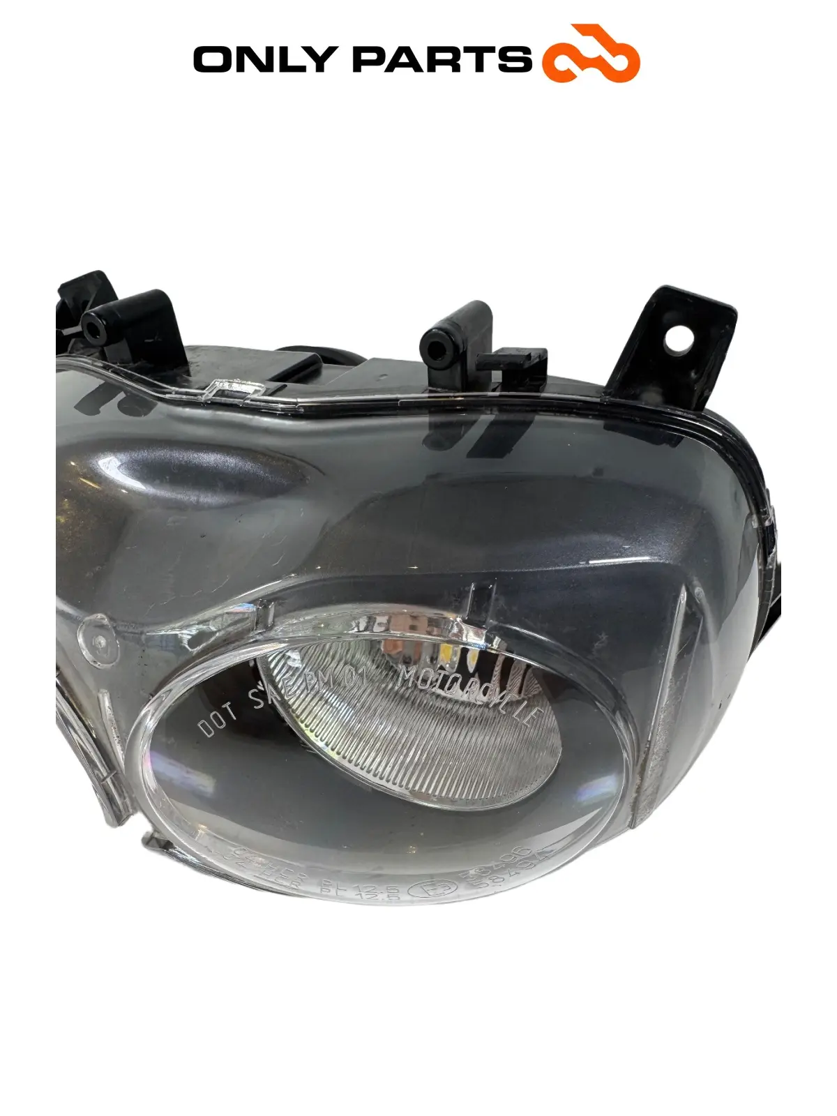 REFLEKTOR PRZEDNI PODWÓJNY BMW F 650 CS 2001 ORYGINALNY BMW F 650 CS 2001 Grigio używana — prawdziwe zdjęcie 2