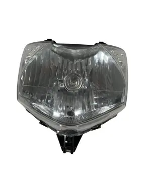 Gebrauchte Faro anteriore Honda CBF 125cc 2009 Nero — echtes Foto 7