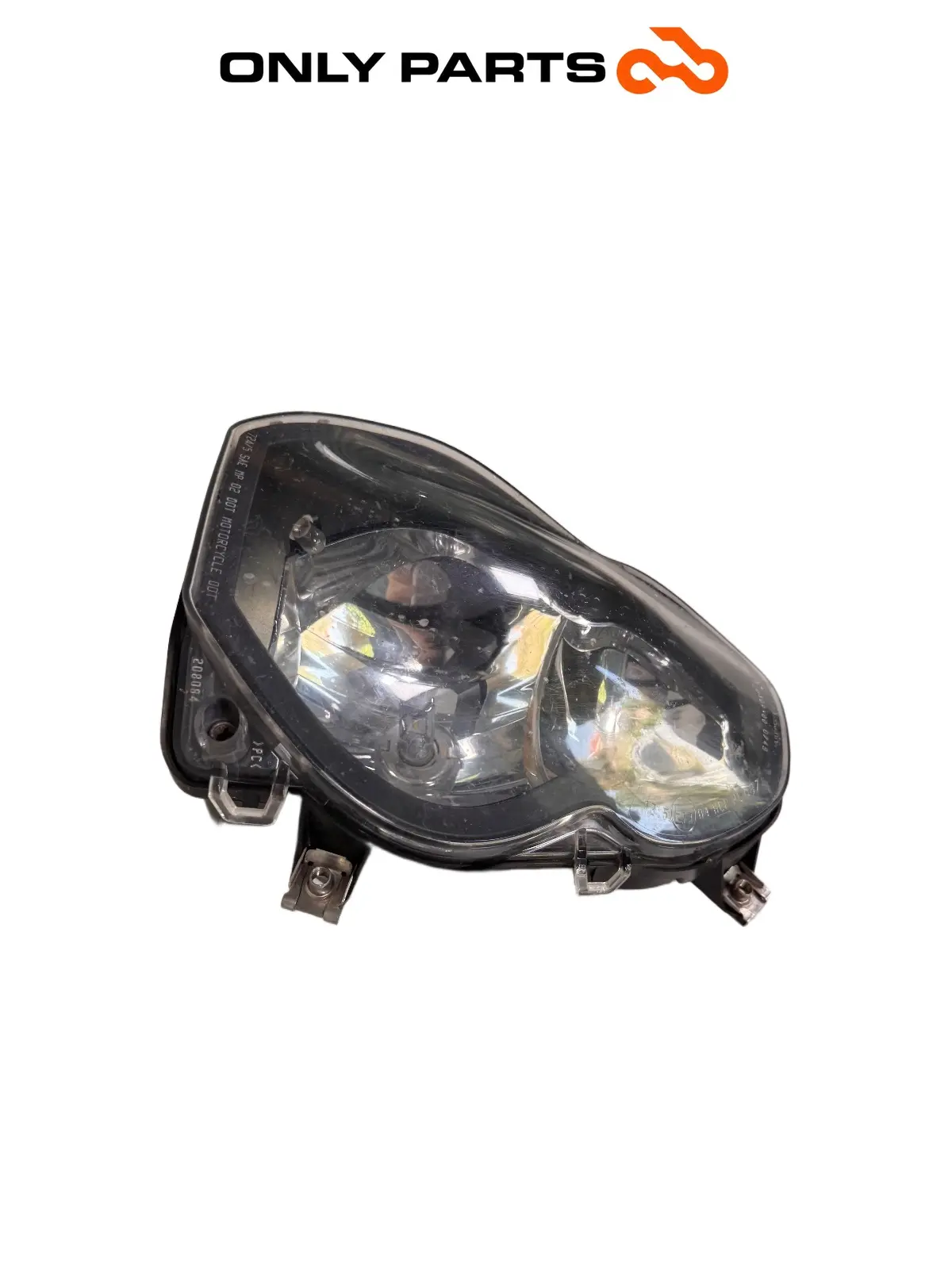 Gebrauchte Faro anteriore KTM Super Duke 990cc 2006 Nero/Arancione — echtes Foto 3