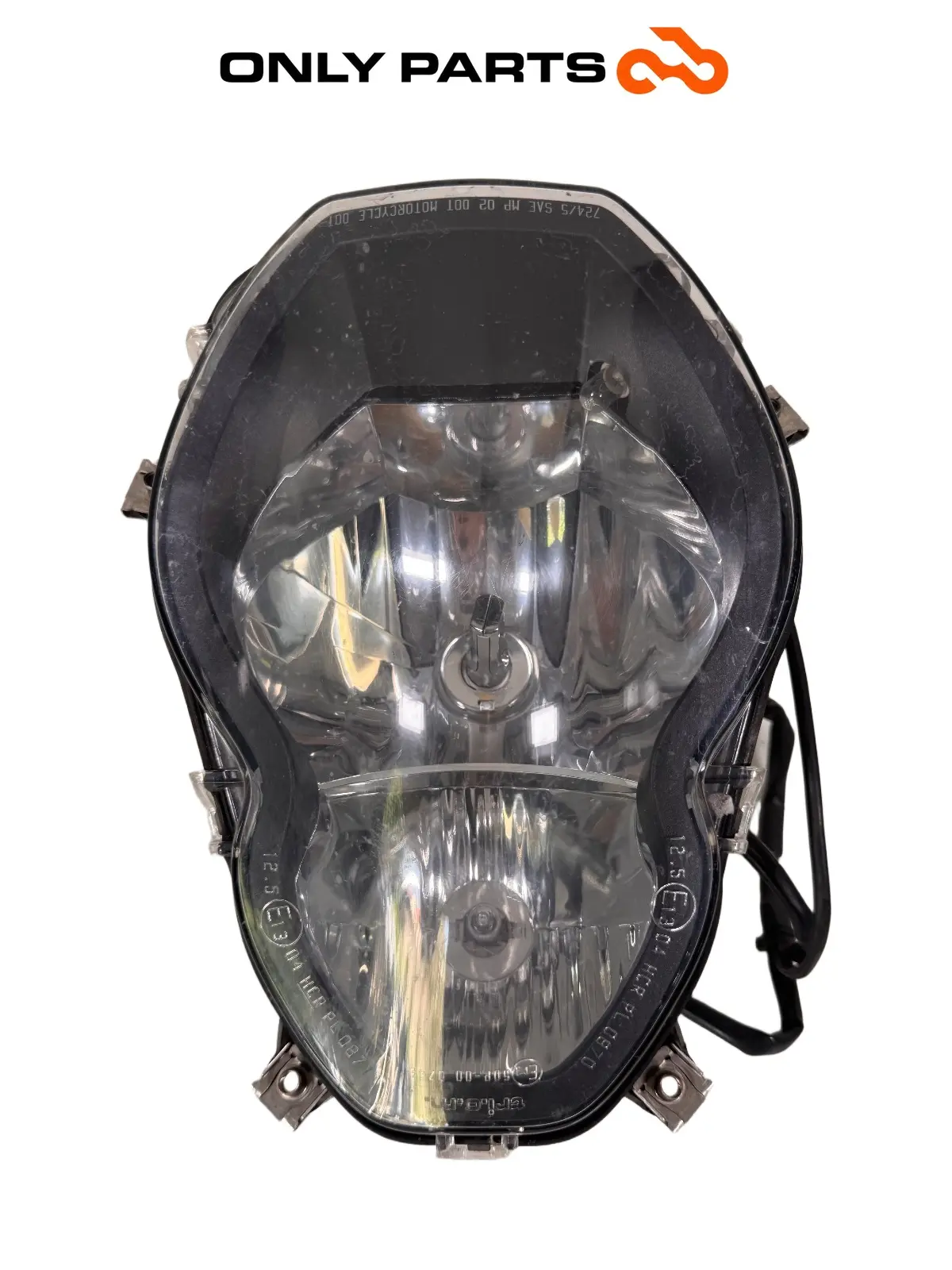 Gebrauchte Faro anteriore KTM Super Duke 990cc 2006 Nero/Arancione — echtes Foto 7