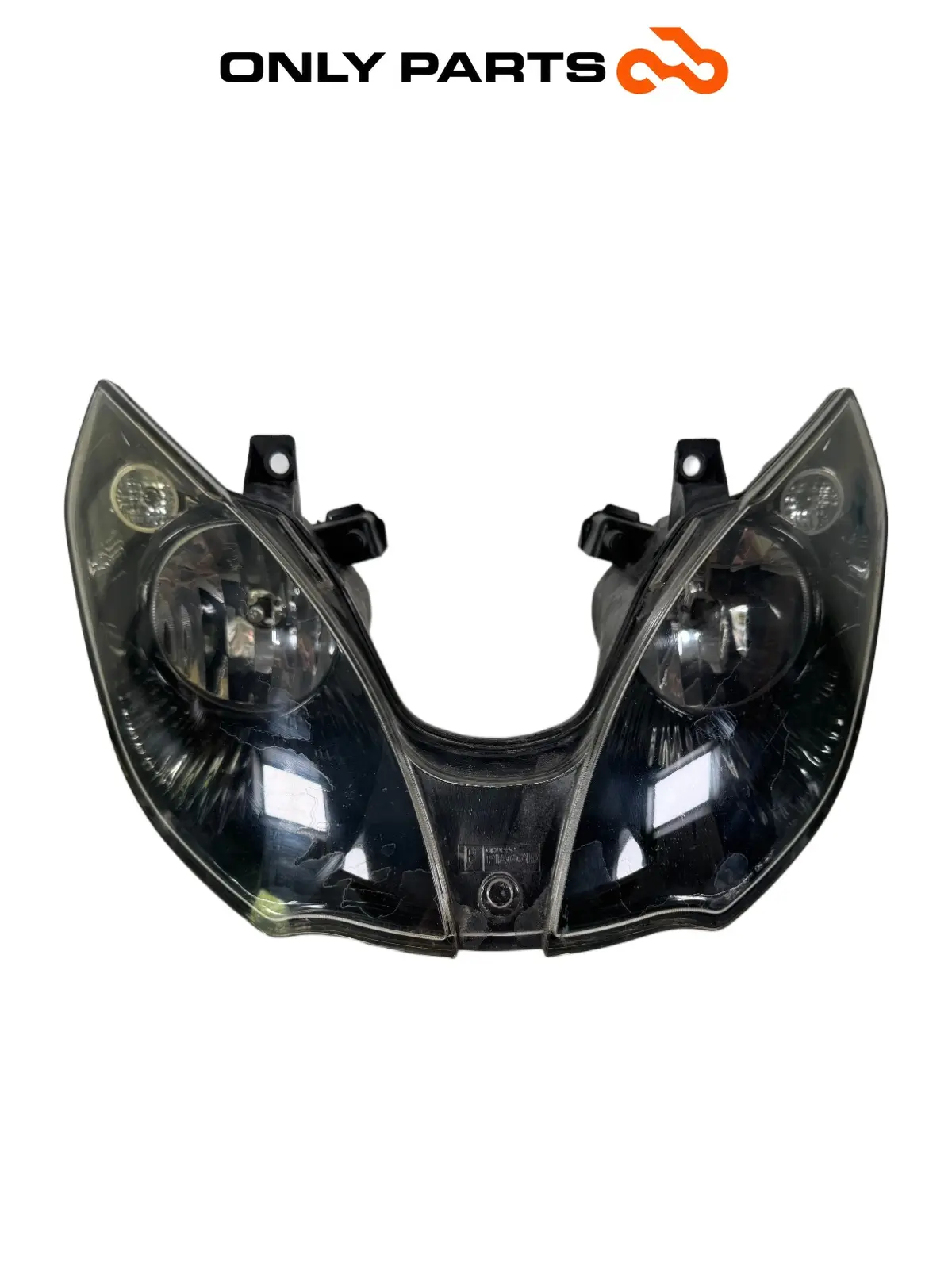 Farol dianteiro duplo Piaggio MP3 250 2009 (defeito, ver foto 2) Piaggio MP3 250cc 2009 Grigio usada — foto real 1