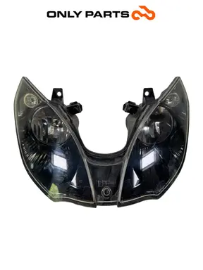 Farol dianteiro duplo Piaggio MP3 250 2009 (defeito, ver foto 2) Piaggio MP3 250cc 2009 Grigio usada — foto real 3