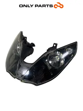 Farol dianteiro duplo Piaggio MP3 250 2009 (defeito, ver foto 2) Piaggio MP3 250cc 2009 Grigio usada — foto real 4