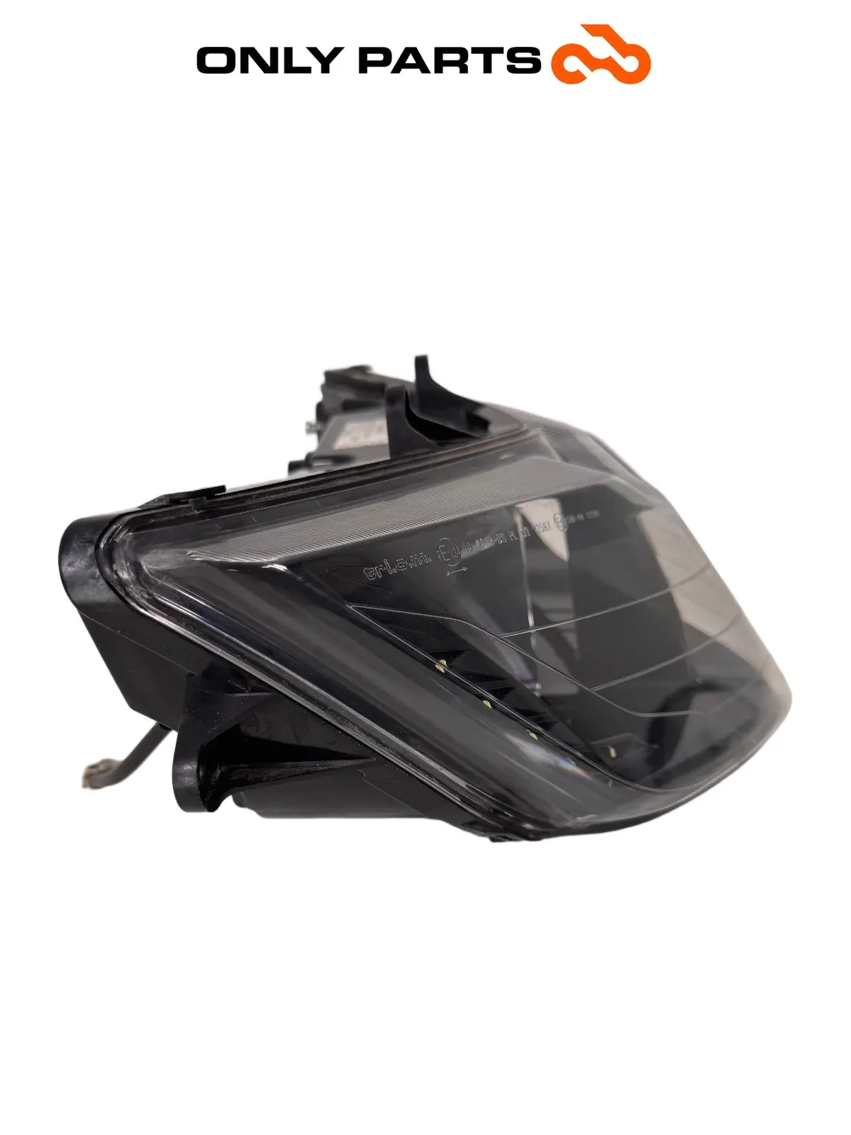 Gebrauchte Faro anteriore Piaggio Mp3 Yourban 300cc 2013 Bianco — echtes Foto 4