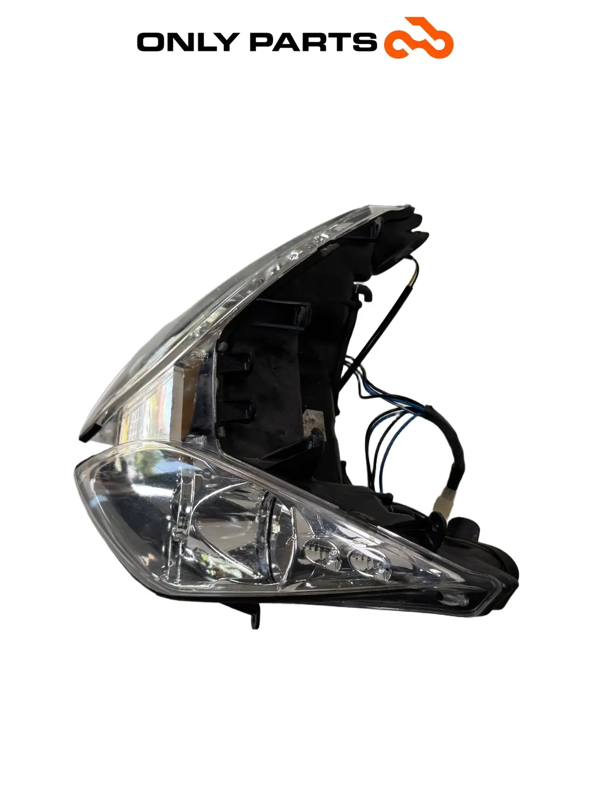 KOPLAMP VOOR QUADRO 350 S 2013 ORIGINEEL Quadro 350 S 2013 Nero tweedehands — echte foto 3