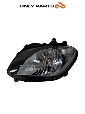 LEVÝ PŘEDNÍ SVĚTLOMET SUZUKI BURGMAN 650 2010 Suzuki Burgman 650cc 2010 Bianco použitý — skutečná fotka 1