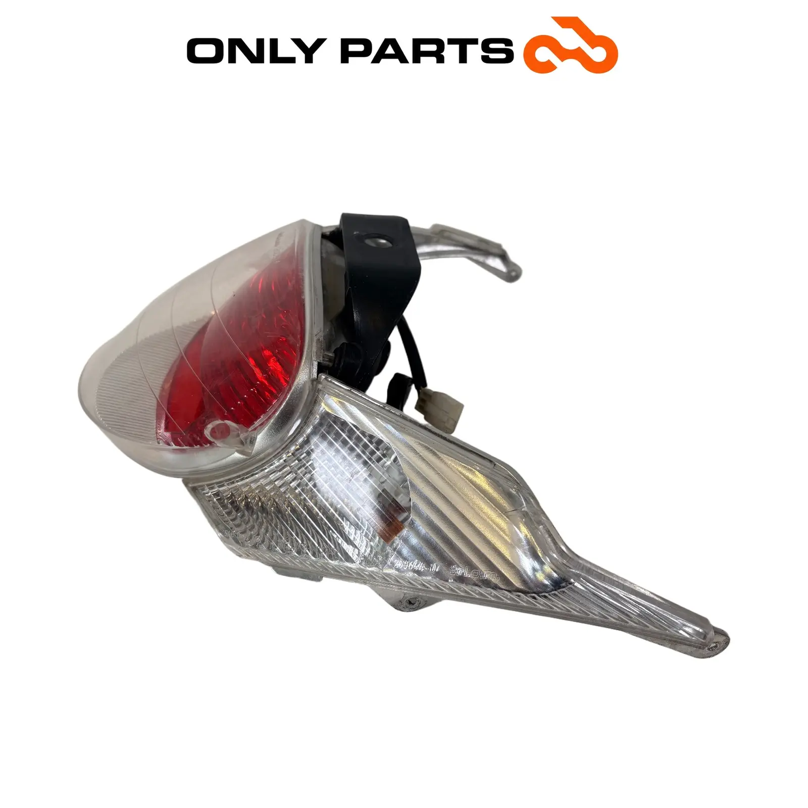 Used Genuine tail light with brake light and turn signals Aprilia Scarabeo 300 2010 Aprilia Scarabeo 300cc 2010 Bianco — real photo 3