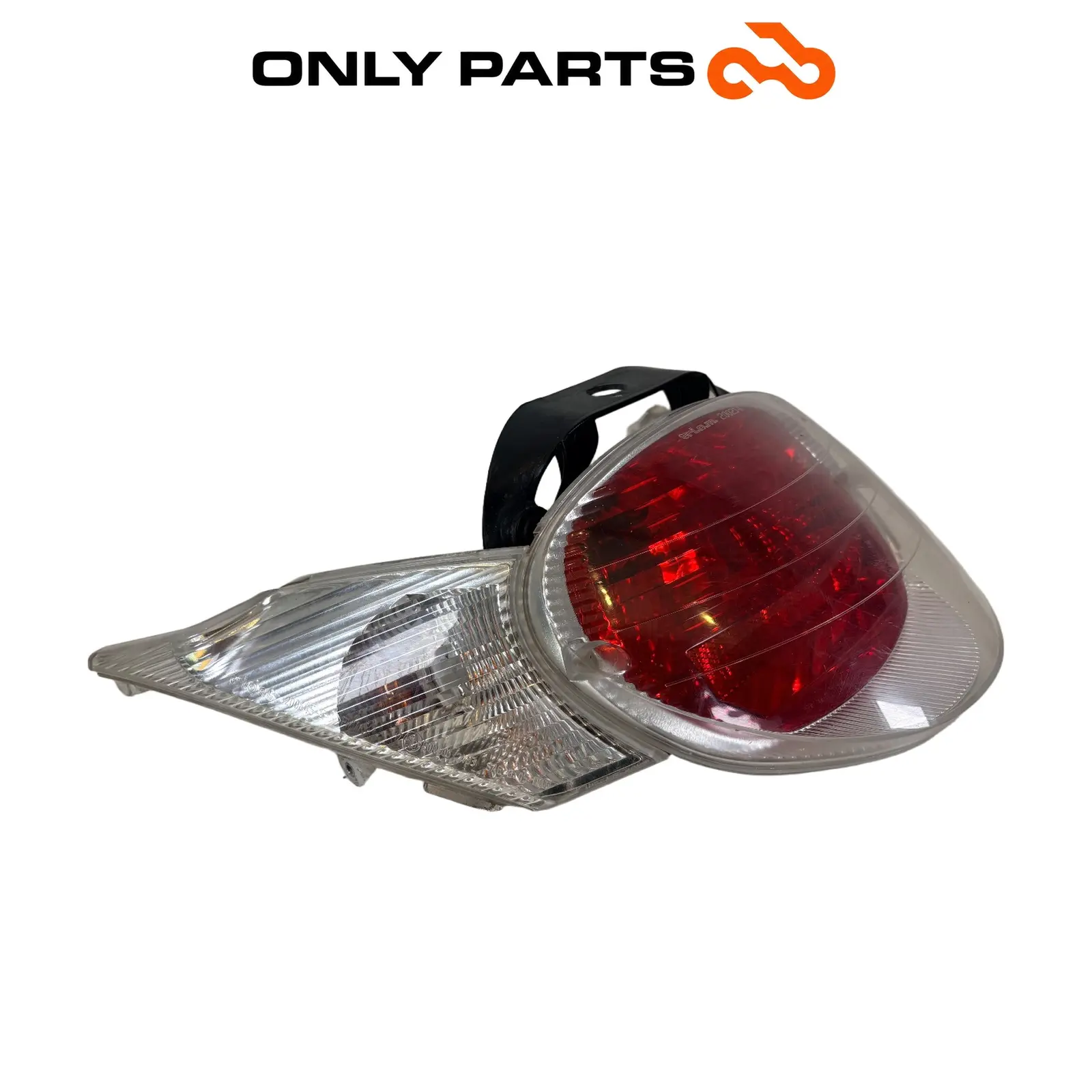 Used Genuine tail light with brake light and turn signals Aprilia Scarabeo 300 2010 Aprilia Scarabeo 300cc 2010 Bianco — real photo 5
