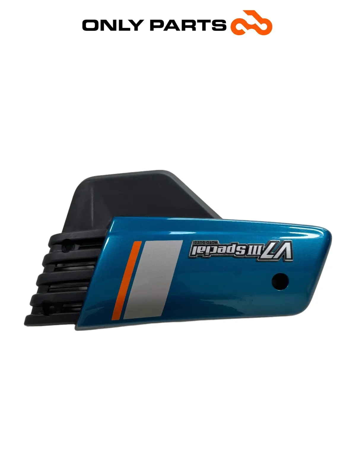 Fianchetto DX Moto Guzzi V7 III Special 750cc 2019 Azzurro de segunda mano — foto real 3