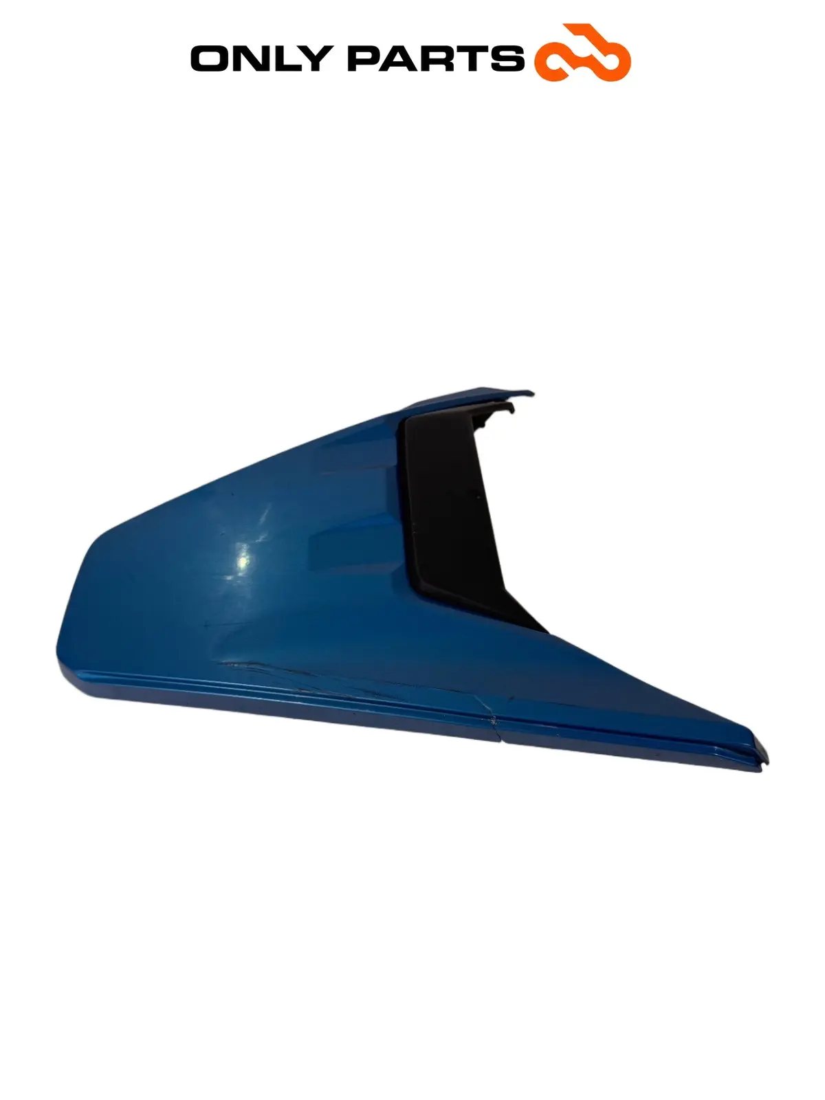 Gebrauchte Fianchetto laterale DX BMW C 400 X 400cc 2020 Blu — echtes Foto 4